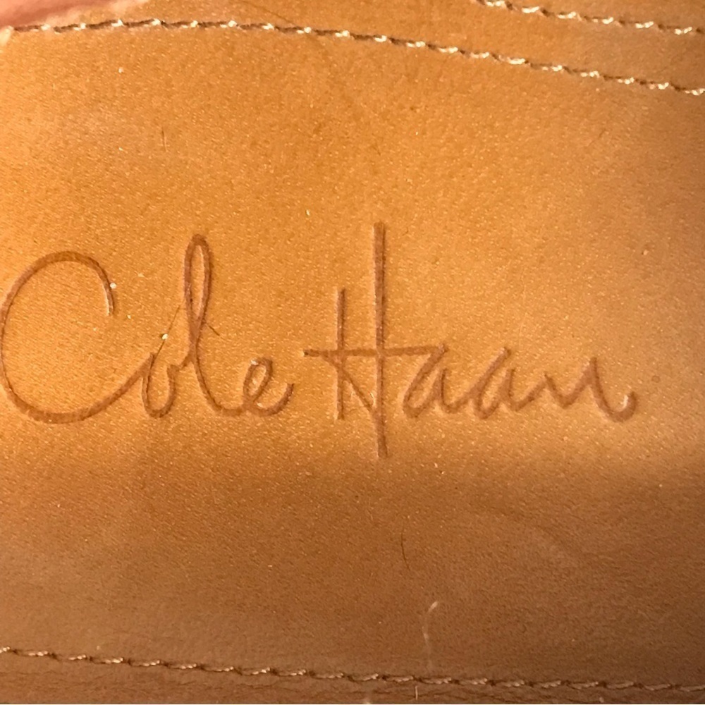 Cole Haan Men's 9.5 M Casual Leather Loafers Brown Slip-on Shoes - Old Stock - Picture 12 of 13